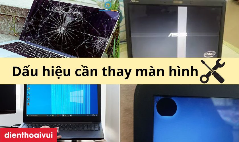 Khi n&agrave;o cần thay m&agrave;n h&igrave;nh laptop Asus K40?