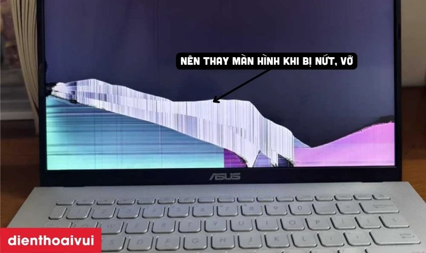 Dấu hiệu cần thay m&agrave;n h&igrave;nh laptop Asus K501L