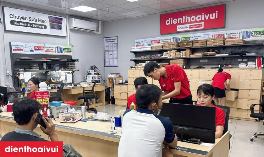 Quy tr&igrave;nh thay m&agrave;n h&igrave;nh laptop Asus K52 gi&aacute; tốt, lấy liền tại Điện Thoại Vui