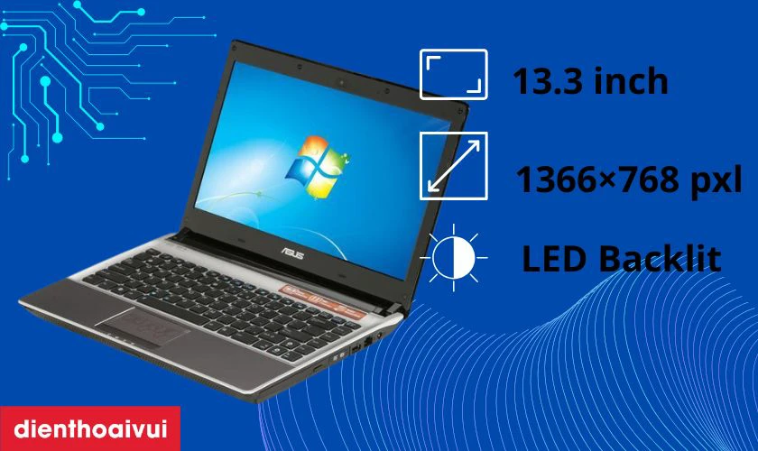 Đặc điểm nổi bật của màn hình laptop Asus U30