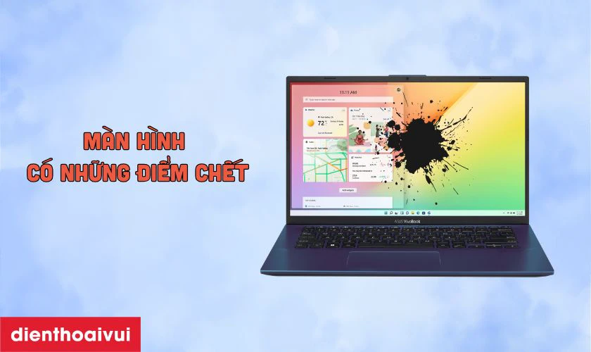 Dấu hiệu cần thay màn hình laptop Asus Vivobook 14 X412