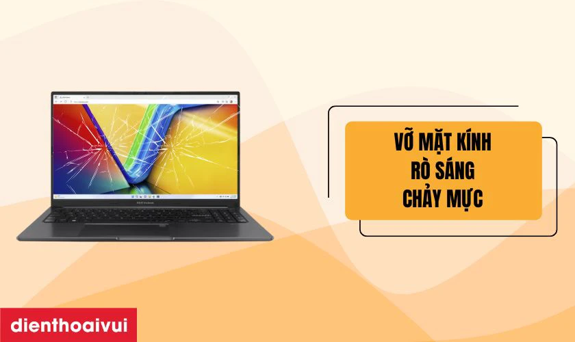 Dấu hiệu cần thay màn hình laptop Asus Vivobook OLED 15 A1505