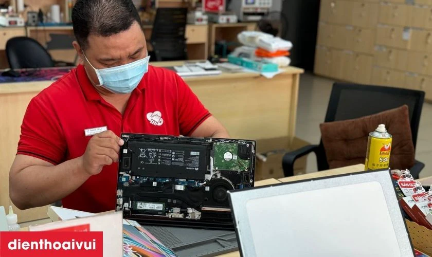 Thay màn hình laptop Asus Vivobook OLED 15 A1505 chính hãng, giá tốt tại Điện Thoại Vui