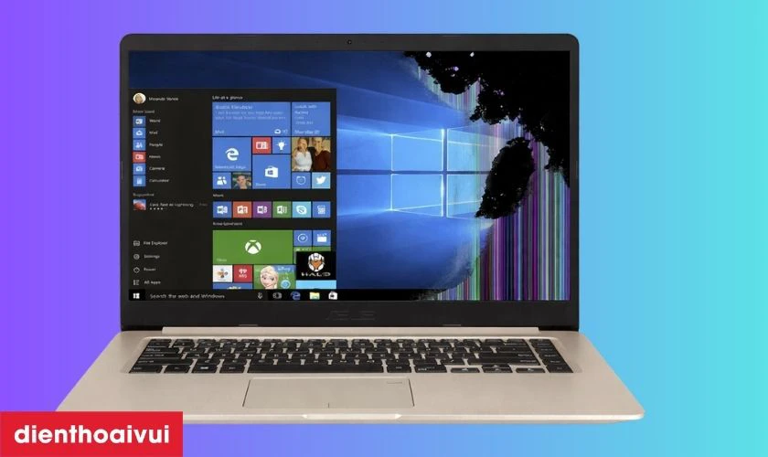 Laptop Asus VivoBook S15 S510UQ bị hỏng m&agrave;n h&igrave;nh, n&ecirc;n sửa hay thay mới?