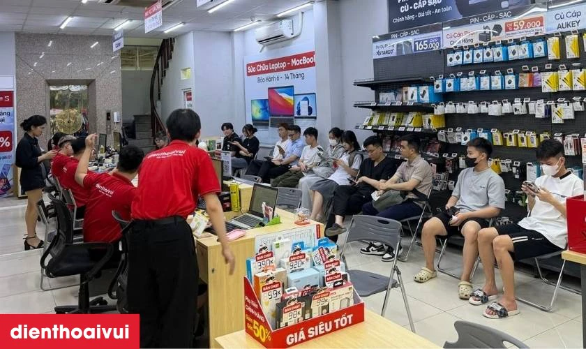 Đặt lịch thay m&agrave;n h&igrave;nh laptop Asus VivoBook X502 gi&aacute; tốt tại Điện Thoại Vui