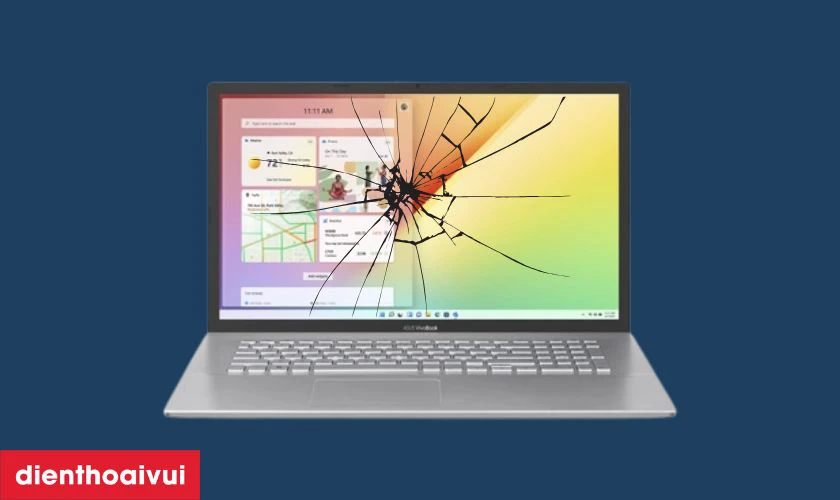 Nguy&ecirc;n nh&acirc;n cần thay m&agrave;n h&igrave;nh laptop Asus VivoBook X712