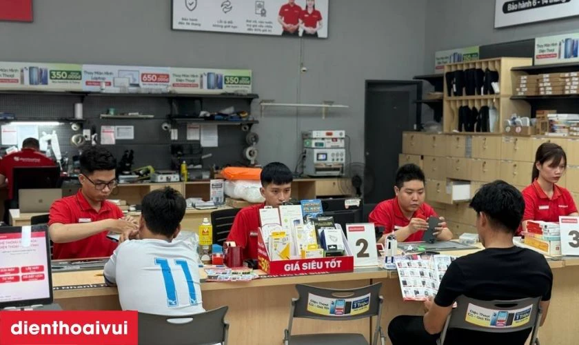 Quy tr&igrave;nh thay m&agrave;n h&igrave;nh laptop Asus X409JA gi&aacute; tốt, lấy liền tại Điện Thoại Vui