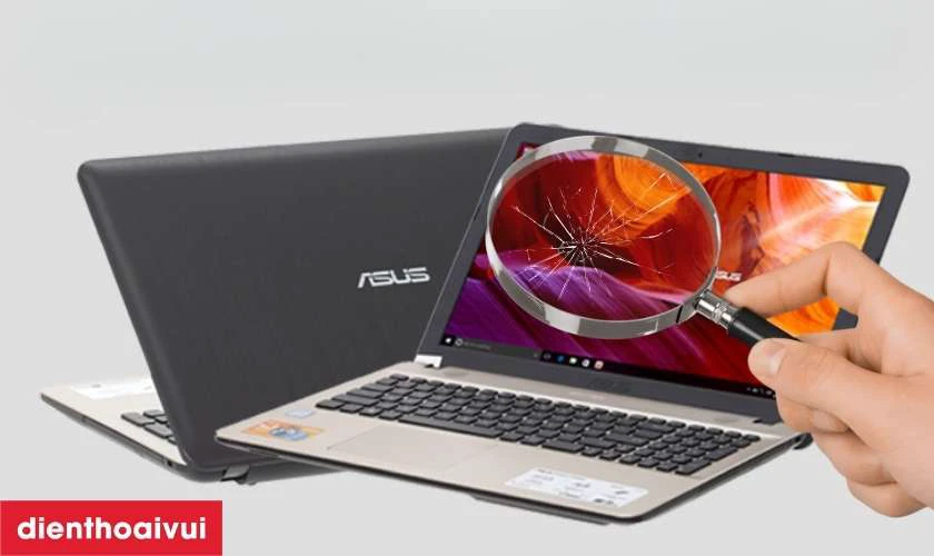 Dấu hiệu cần thay m&agrave;n h&igrave;nh laptop Asus X541U