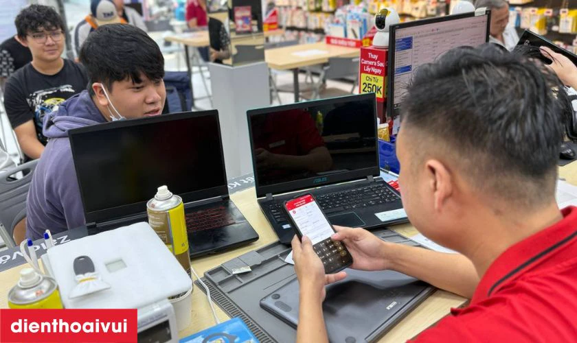 Quy tr&igrave;nh thay m&agrave;n h&igrave;nh laptop Asus X55