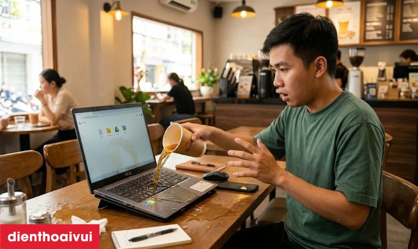 Nguy&ecirc;n nh&acirc;n cần thay m&agrave;n h&igrave;nh laptop Asus X550JX