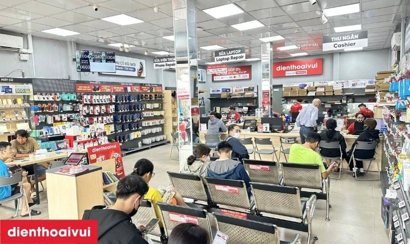 Đặt lịch thay m&agrave;n h&igrave;nh laptop Asus X550V gi&aacute; tốt tại Điện Thoại Vui