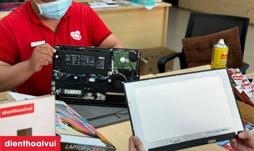 Đặt lịch thay m&agrave;n h&igrave;nh laptop ASUS X552 gi&aacute; tốt tại Điện Thoại Vui