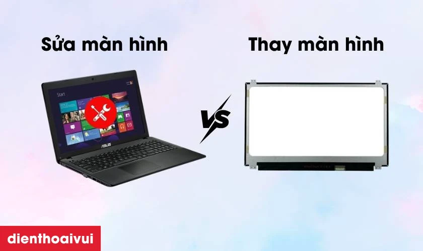 Thay m&agrave;n h&igrave;nh laptop Asus X552E