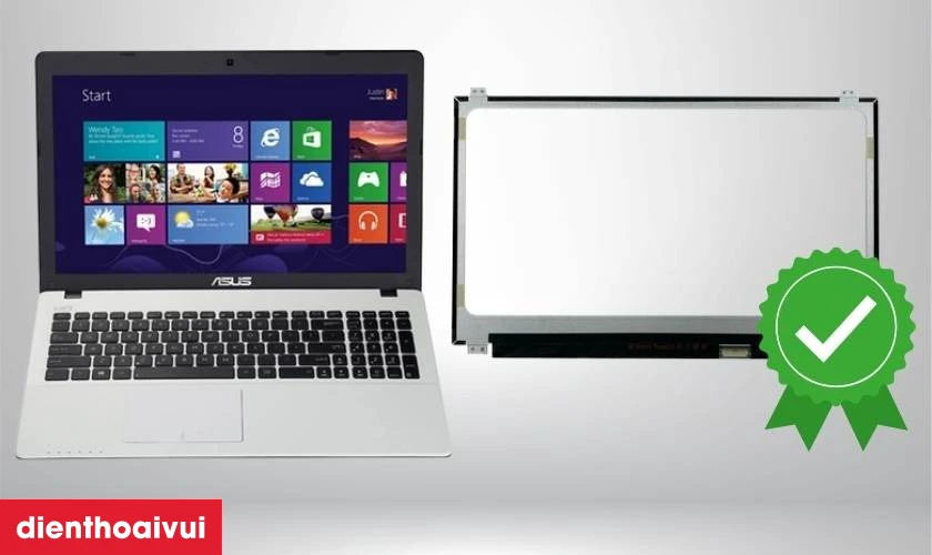 Kinh nghiệm khi thay m&agrave;n h&igrave;nh laptop Asus X552L