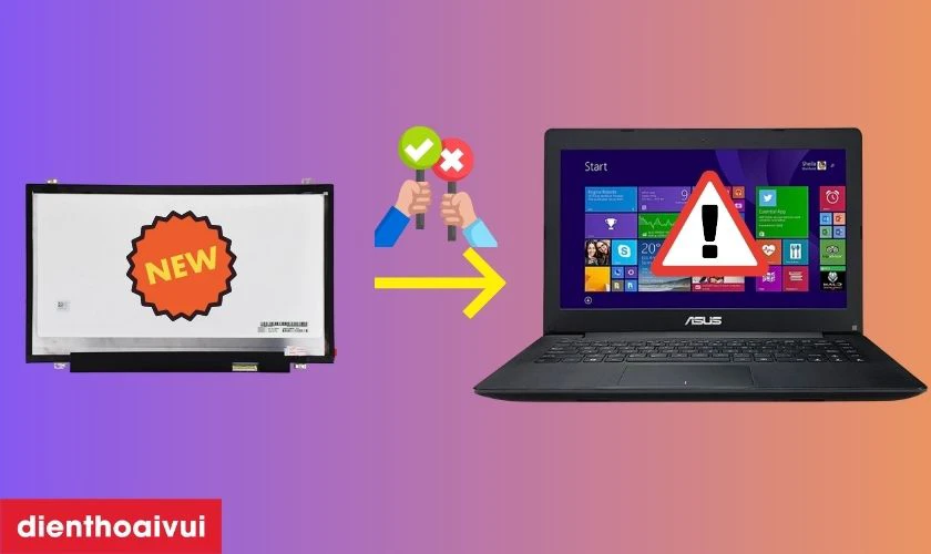 Laptop Asus X753L bị hỏng m&agrave;n h&igrave;nh, n&ecirc;n sửa hay thay mới?