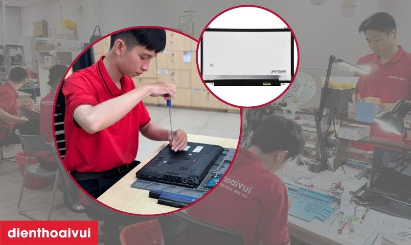 Quy tr&igrave;nh thay m&agrave;n h&igrave;nh Asus X753L gi&aacute; tốt, lấy liền tại Điện Thoại Vui
