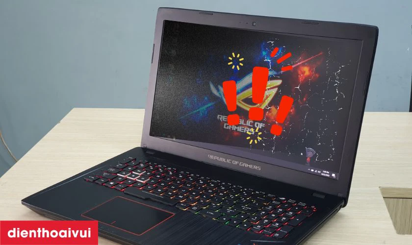 Laptop Asus X753VA bị hỏng m&agrave;n h&igrave;nh, n&ecirc;n sửa hay thay mới?