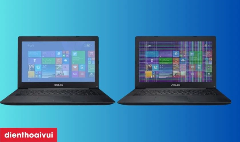 Laptop Asus X754UA bị hỏng m&agrave;n h&igrave;nh, n&ecirc;n sửa hay thay mới?