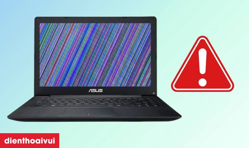 Dấu hiệu cần thay m&agrave;n h&igrave;nh laptop Asus X754Y