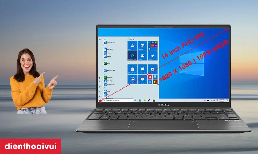 Đặc điểm nổi bật của màn hình Asus Zenbook 14 UX410UA