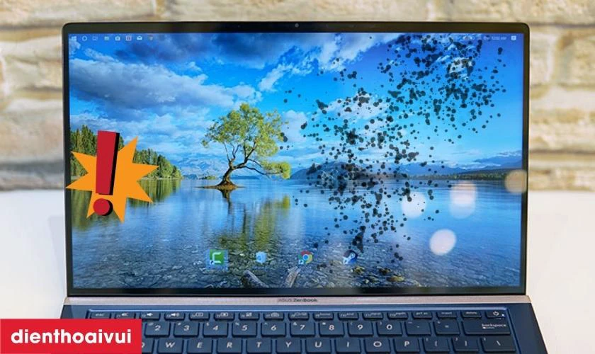 Dấu hiệu cần thay m&agrave;n h&igrave;nh Asus ZenBook UX437