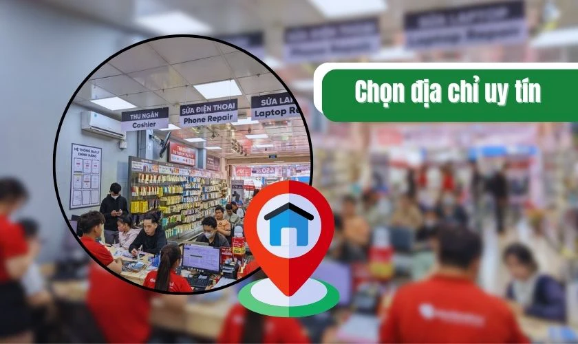 Chọn địa chỉ sửa chữa uy tín
