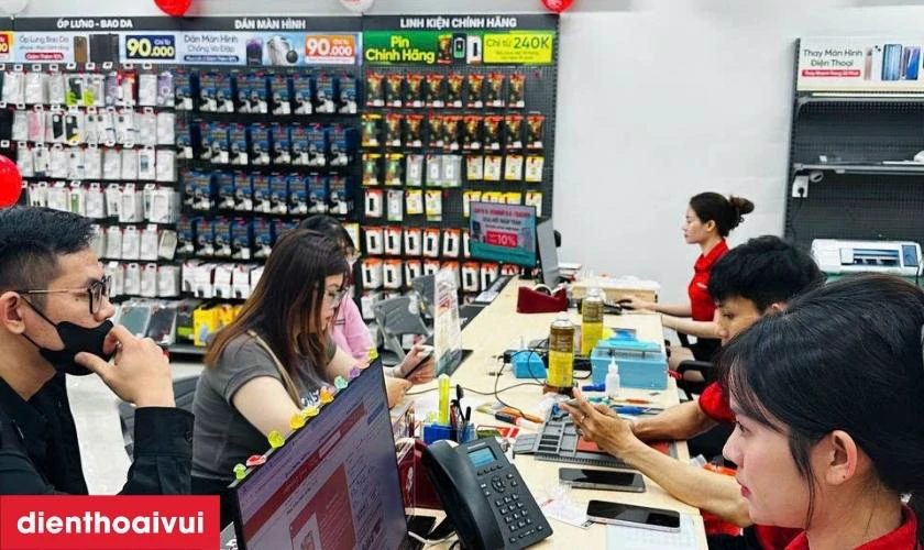Quy trình thay màn hình laptop Dell G3 15 3593 chuyên nghiệp tại Điện Thoại Vui