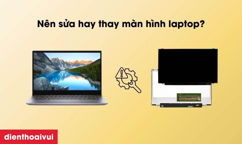 Thay m&agrave;n h&igrave;nh laptop Dell Inspiron 14 5406