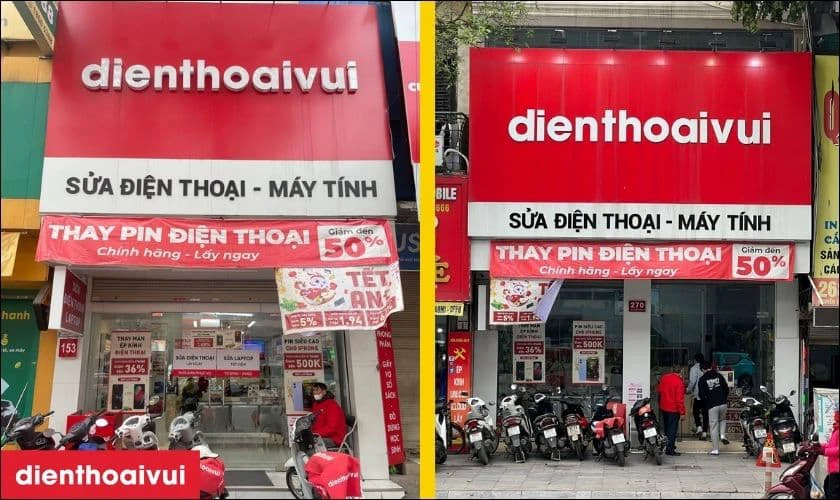 Địa chỉ các cửa hàng Điện Thoại Vui