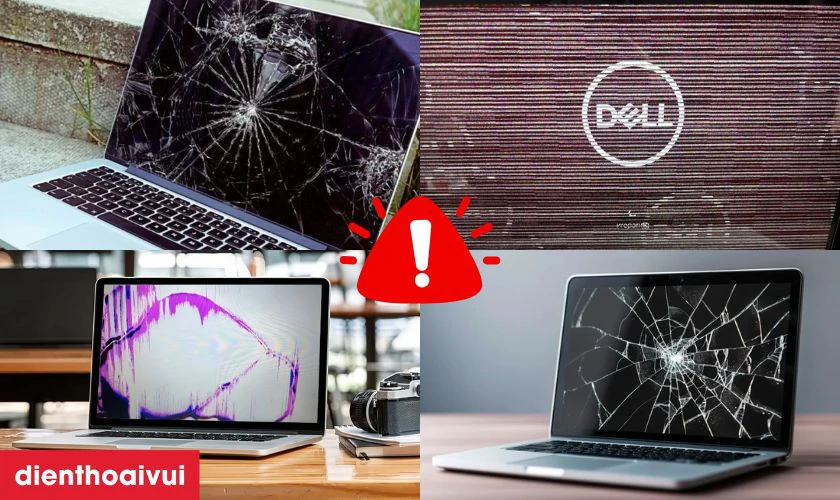 Dấu hiệu cần thay màn hình laptop Dell Inspiron 2-IN-1 13 7352