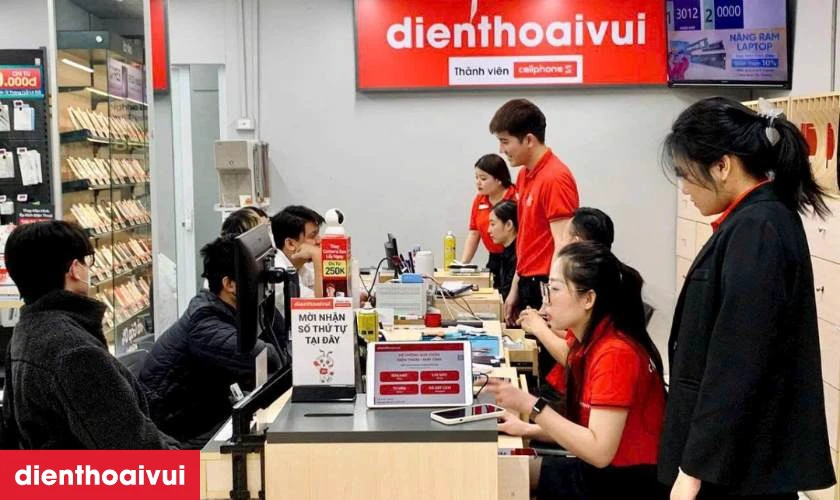 Quy tr&igrave;nh thay m&agrave;n h&igrave;nh laptop Dell Inspiron N4010 gi&aacute; tốt, lấy liền tại Điện Thoại Vui