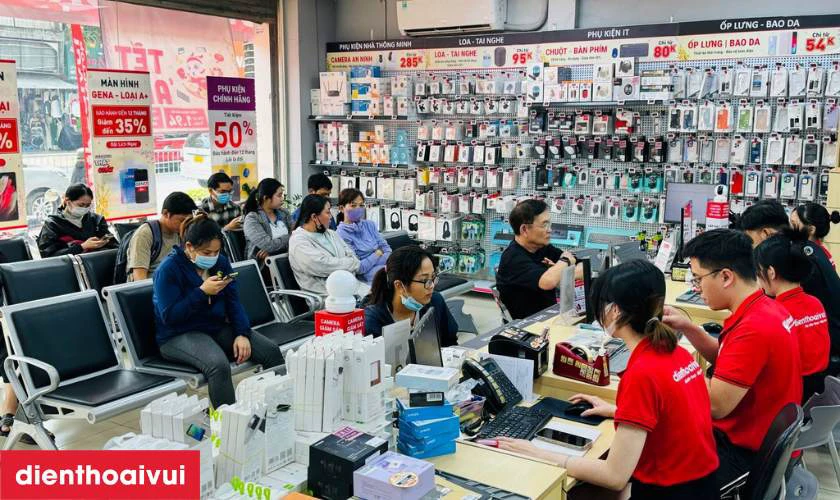 Quy trình thay màn hình laptop tại Điện Thoại Vui