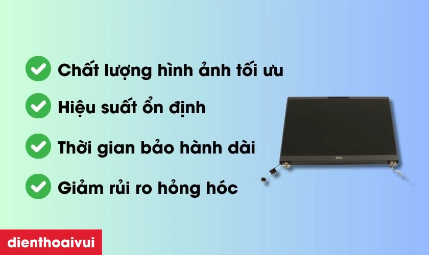 Thay màn hình của laptop Dell