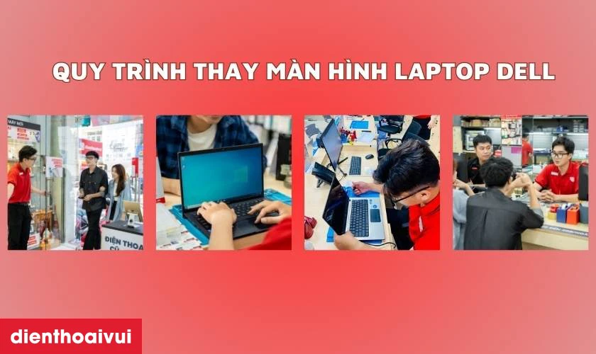 Quy trình thay màn hình laptop Dell Latitude 15 5540