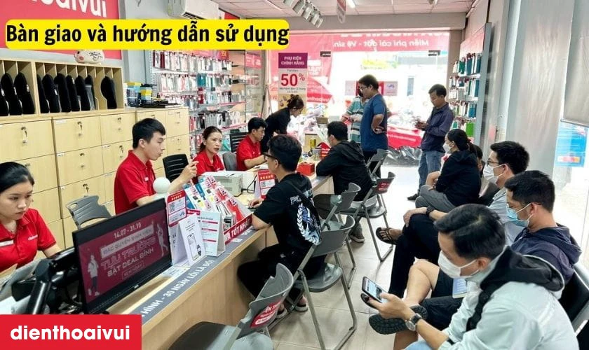 Bàn giao và hướng dẫn sử dụng