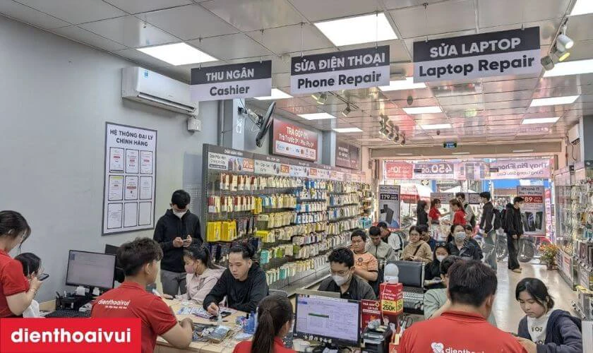 Vì sao lại chọn dịch vụ thay màn hình laptop Dell tại Điện Thoại Vui?