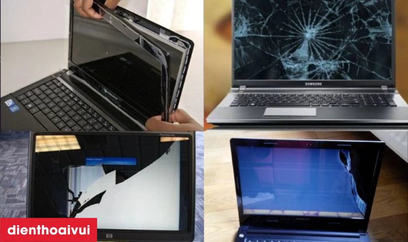 Dấu hiệu cần thay màn hình Dell Precision 15 5540