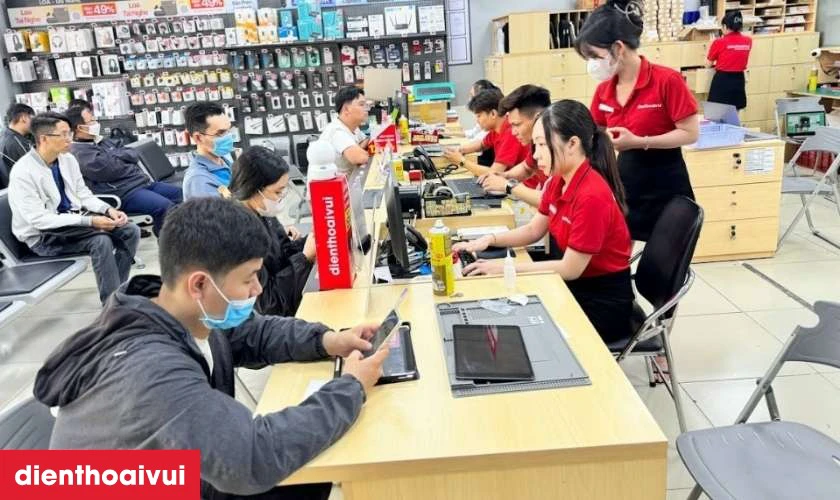 Đặt lịch thay m&agrave;n h&igrave;nh laptop Dell Vostro 1450 gi&aacute; tốt tại Điện Thoại Vui