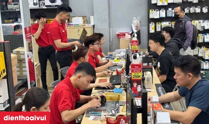 Quy tr&igrave;nh thay m&agrave;n h&igrave;nh laptop Dell Vostro 5459 gi&aacute; tốt, lấy liền tại Điện Thoại Vui