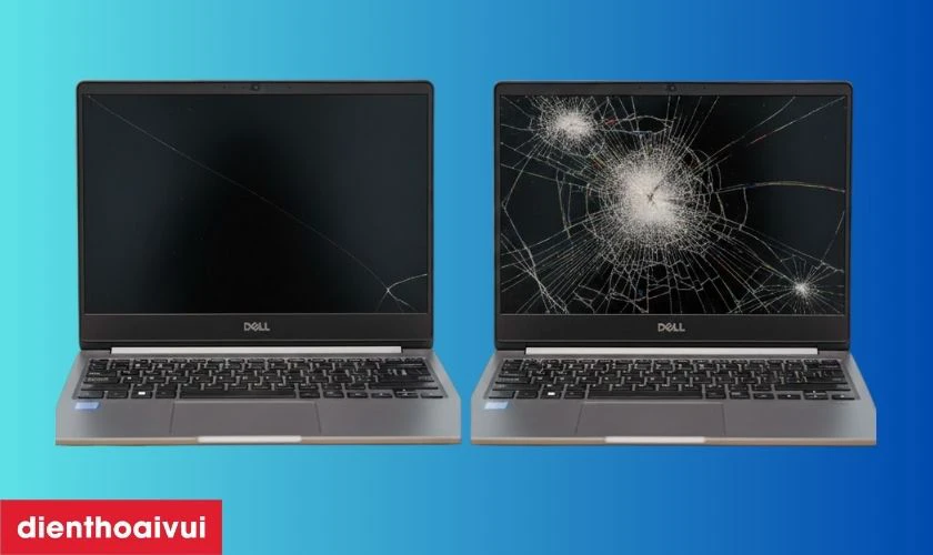 Laptop Dell bị hỏng m&agrave;n h&igrave;nh &ndash; n&ecirc;n sửa hay thay mới?