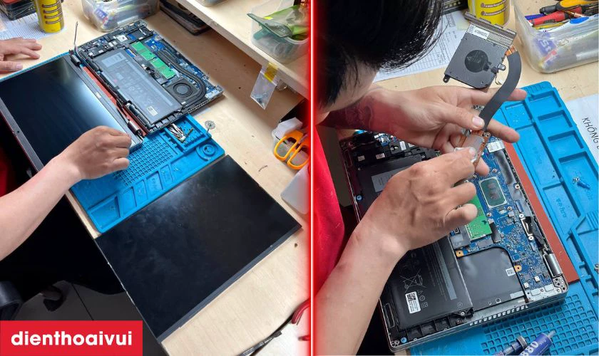 Vì sao lại chọn dịch vụ thay màn hình laptop Dell Xps 13 9315 tại Điện Thoại Vui?