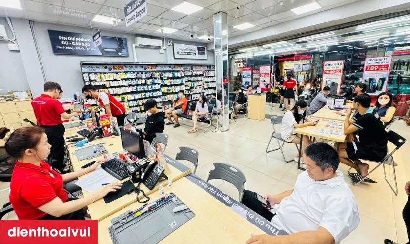 Thay màn hình laptop Dell XPS 15 7590 chính hãng, giá tốt tại Điện Thoại Vui