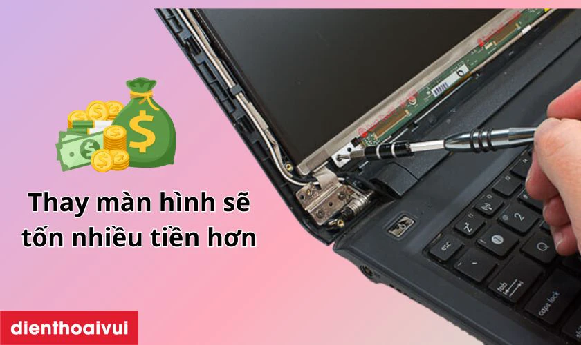 Giá thay màn hình laptop Dell XPS 17 9720 khá cao