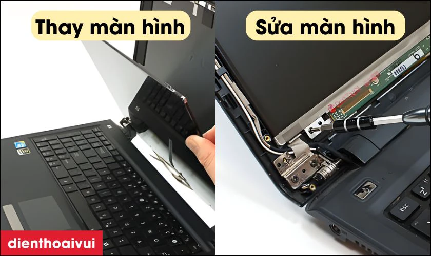 Sửa hay thay màn hình laptop HP A04 đâu là lựa chọn tốt hơn?