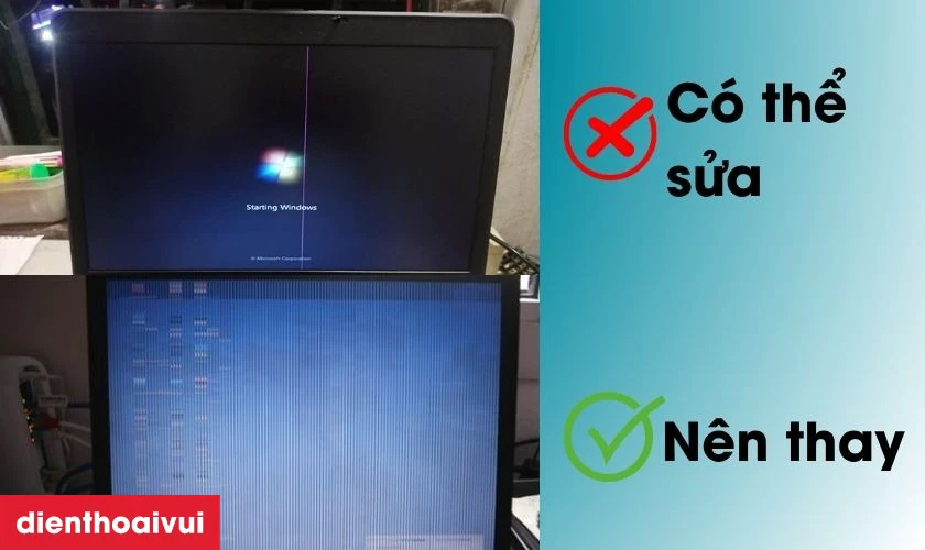 Khi nào bắt buộc phải thay màn hình laptop HP BK03XL?