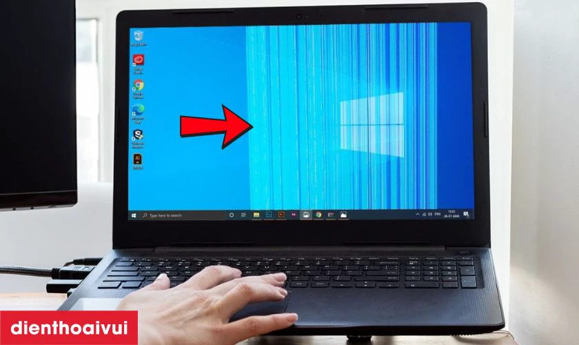 Dấu hiệu cần thay màn hình laptop HP Compaq 6720s