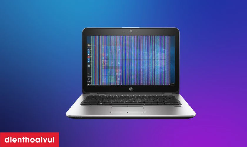 Cách nhận biết màn hình laptop HP EliteBook 820 SB03XL bị hỏng