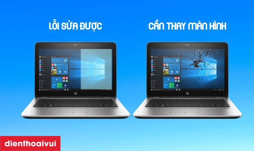 Khi nào bắt buộc phải thay màn hình laptop HP EliteBook 820 SB03XL?