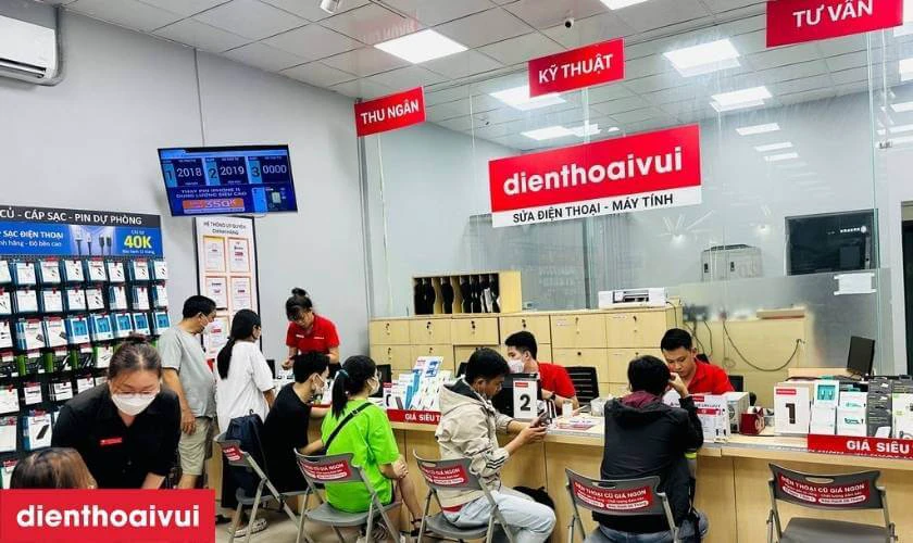 Vì sao lại chọn dịch vụ thay màn hình laptop HP tại Điện Thoại Vui?