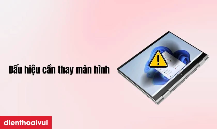Dấu hiệu cần thay màn hình laptop HP Envy X360 13 AY0045AU